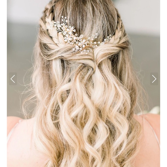 Dareth Colburn bridal hair comb - Angela - Picture 5 of 8